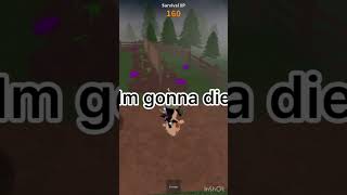 Yup Im dead mm2 running away died [upl. by Swetiana]