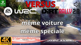 EA Sports WRC 2023 VS DiRT Rally 2 2019  Comparatif  Différence [upl. by Laux]