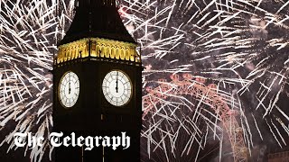 London rings in 2024 with spectacular fireworks display  New Years Eve [upl. by Kronick]