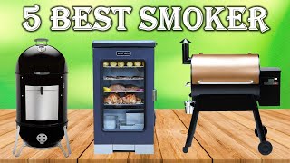 Top 5 Best Smoker 2024  Best Electric Wood Pellet Grill and Smokers [upl. by Della]