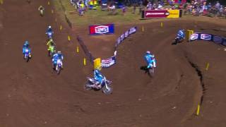 Washougal 250 Moto 1 Plessinger gets holeshot [upl. by Nyssa]