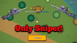 Zombs Royale  Sniper Only Challenge [upl. by Hamnet]