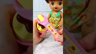 Satisfying with Unboxing amp Review Miniature Ice Cream Set Toys Kitchen Video  ASMR Videos [upl. by Anayd]