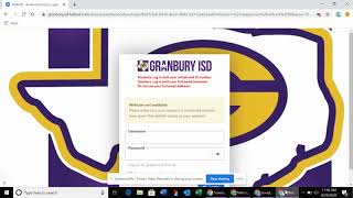 Signing into a Granbury ISD Student Account on a Personal Device [upl. by Nialb]