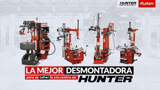 ¡La mejor desmontadora para su taller La encuentra en Hunter [upl. by Ashford]