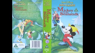 Opening of Mickey and the Beanstalk 1993 UK VHS [upl. by Ssenav]