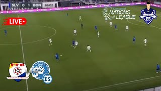 🔴EN VIVO  BONAIRE VS EL SALVADOR  CONCACAF NATIONS LEAGUE REACCIÓN Y COMENTARIOS [upl. by Lawrenson]