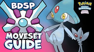 How to use AZELF AZELF Moveset Guide Pokemon Brilliant Diamond and Shining Pearl [upl. by Idleman530]