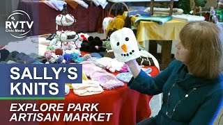 Sallys Knits Explore Park Artisan Market [upl. by Ainekahs135]