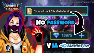 New 13000diamond hack Mobile Legends For Free Using Script Link Via Media Fire Patch Yu Zhong [upl. by Sumerlin]