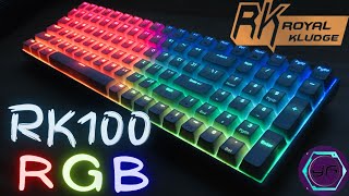 Royal Kludge RK100 RGB Unboxing  Best Budget Mechanical Keyboard YUKI FORTES [upl. by Kreis]