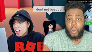 ‪10 YEAR OLD ON ROBLOX TRAUMATIZED ME  LARRAY  REACTION ‬ [upl. by Mad]