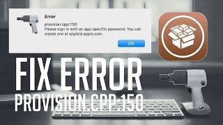 How to Fix Provision CPP 150 Error  Cydia Impactor Jailbreak 101 1011 102 [upl. by Aicnom]