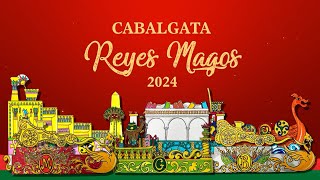 🟣 Cabalgata de Reyes Magos Sevilla 2024 [upl. by Saravat]