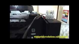 Epson SX130TX121 Chipless CISS  Wink Printer Solutions [upl. by Aicatsanna]