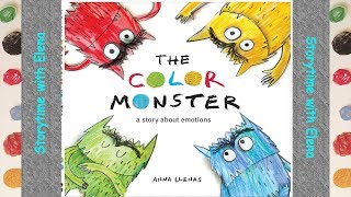 The Color Monster A Story About Emotions by Anna Llenas  Childrens Books  Storytime with Elena [upl. by Eirolam]