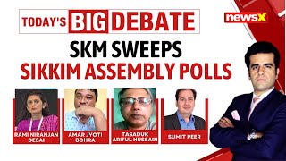 SKM Sweeps Sikkim Assembly Polls  Will They Rejoin NDA  NewsX [upl. by Llehsar]