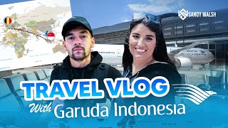 Travel vlog with Garuda Indonesia ✈️🇮🇩 [upl. by Appolonia]