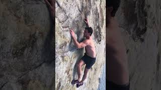 RAW FOOTAGE OF AMAZING CLIFF FREE SOLO [upl. by Anirod29]