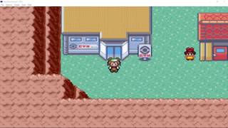 Pokemon Emerald Flannerys Gym Puzzle Lavaridge City Gym [upl. by Nnylear]