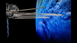 ISS Timelapse  Solar Wing Dance 2224 April 2024 [upl. by Eeliab]