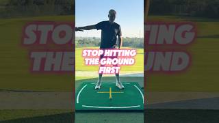 STOP hitting the ground BEFORE the ball 🏌️‍♂️🙌 golfer golfswing golftips youtubeshorts yt [upl. by Asteria]