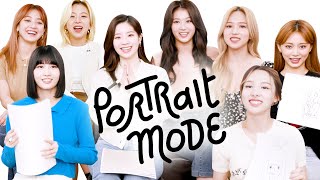 Which Member of TWICE is the Best Artist  Portrait Mode  Harper’s BAZAAR [upl. by Eppesuig527]