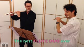 Ernesto Köhler op93 Duet No2 with quotThe best Flute Duo everquot [upl. by Anelram]