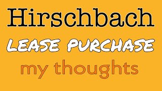 Is Hirschbach the worst  lease purchase recruiters 💩🧀 [upl. by Ardnaxila]