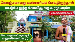 கொஞ்சமாவது புண்ணியம் செய்திருந்தால் மட்டுமே இந்த கோவிலுக்கு வரமுடியும் Nannilam Madhuvaneswarar [upl. by Ziana]