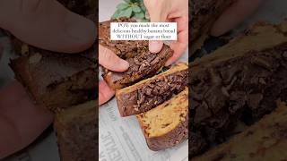 If you love Banana Bread you need to try this Healthy NO sugar and NO Flour Recipe [upl. by Itin]