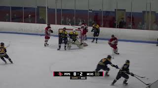 Malden Catholic Lancers vs Pope Francis Cardinals  MIAA Boys Varsity Hockey [upl. by Aleece]