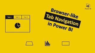 Browserlike tabs in Power BI  Power BI Tips amp Tricks [upl. by Cletis]