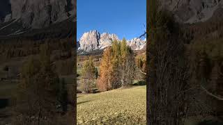 I colori dell’autunno a Cortina d’Ampezzo 🍁🏔️ [upl. by Ahsaercal]