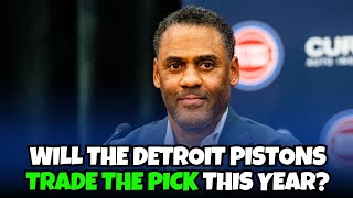 Should the Detroit Pistons trade or keep their draft pick in 2024 [upl. by Acimahs265]