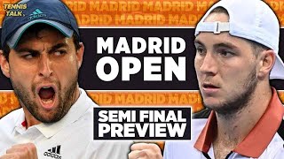 Aslan Karatsev vs Jan Lennard Struff  Madrid Open 2023 Semi Final  Tennis Talk Preview [upl. by Hgielac]