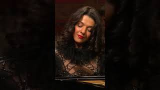 Tchaikovskys Piano Concerto No 1 Mov 2 by the wonderful Khatia Buniatishvili 🤩 shorts [upl. by Drue]