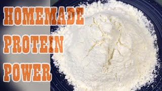 HOMEMADE PROTEIN POWDERMiscellar casein [upl. by Xel550]