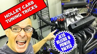 HOW TO HOLLEY CARB TUNING TRICKS 408 STROKER SBF [upl. by Nozicka]