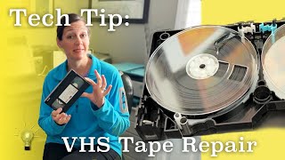 How to Repair a VHS Tape [upl. by Anelim909]