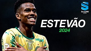 Estevão Willian 2024 ► Palmeiras  Ultimate Skills Assists amp Goals  HD [upl. by Harrington673]