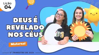 Deus é revelado nos céus  História Bíblica  Infantil [upl. by Sissy]