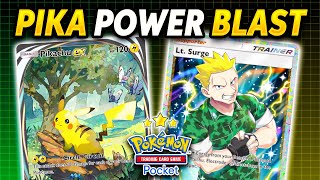 THIS Pikachu EX Deck Might Actually Be S TIER  Pokemon Pocket [upl. by Elicul516]