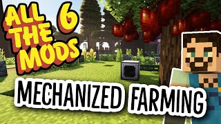 All The Mods 6 Feed The Bees Ep57 FARMING WITH MACHINES Industrial Foregoing [upl. by Sotnas]