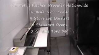 Mobile Kitchen Rental  Disaster Relief Kitchens and Mobile Cooking Show Studio Rentals [upl. by Zzahc]