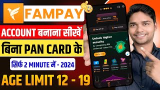 Fampay Account Create  Fampay Account Kaise Banaye  How To Open Fampay Account  Fampay [upl. by Kokoruda]