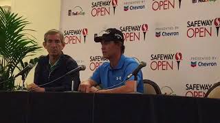 Golfer Maverick McNealys family on how he got his name [upl. by Olmstead]