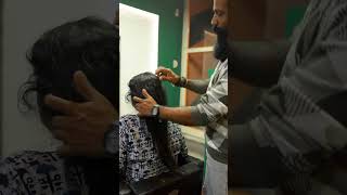 Hair volumize ചെയ്‌താൽ എന്ത് സംഭവിക്കുംManis salonPls Contact 7994789500youtube shorts shots [upl. by Nihahs]