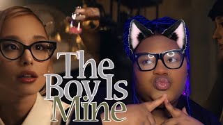 ARIANA GRANDE as CATWOMN 😍😍  The Boy is Mine Music Video Reaction [upl. by Anizor]