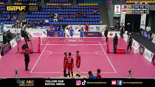 M50 Philippines vs Singapore  ISTAF Sepaktakraw World Cup Kuala Lumpur 2024 [upl. by Labina]